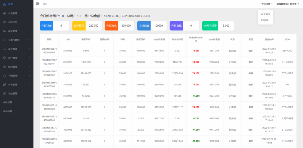 图片[10]-新版微交易微盘系统/外汇期货贵金属虚拟币微盘源码#海外多语言-天机海外源码网