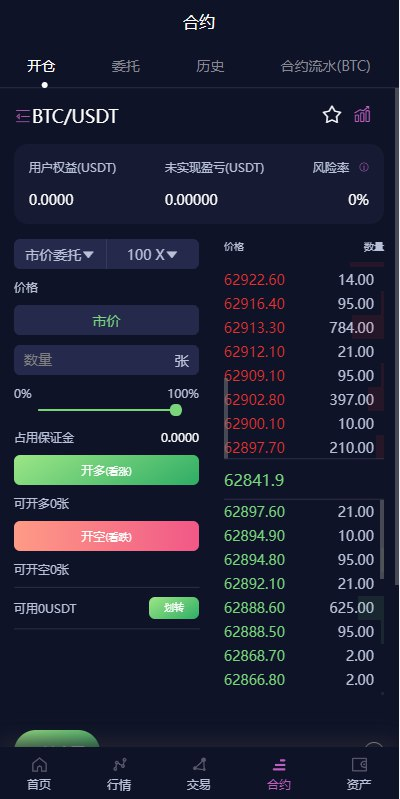 图片[8]-新UI多语言交易所系统/DAPP登陆/合约/期权交易/借贷质押申购/秒合约-天机海外源码网