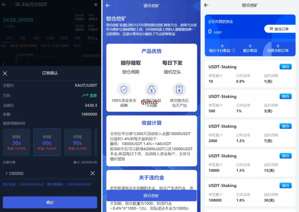 图片[2]-多语言交易所源码#期权交易#合约交易#新币申购#锁仓挖矿