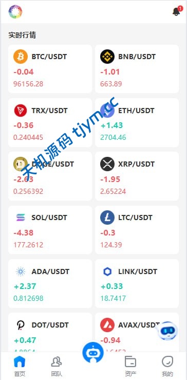 图片[2]-量化交易理财金融系统源码-可自定义扩展语言-USDT自动充值