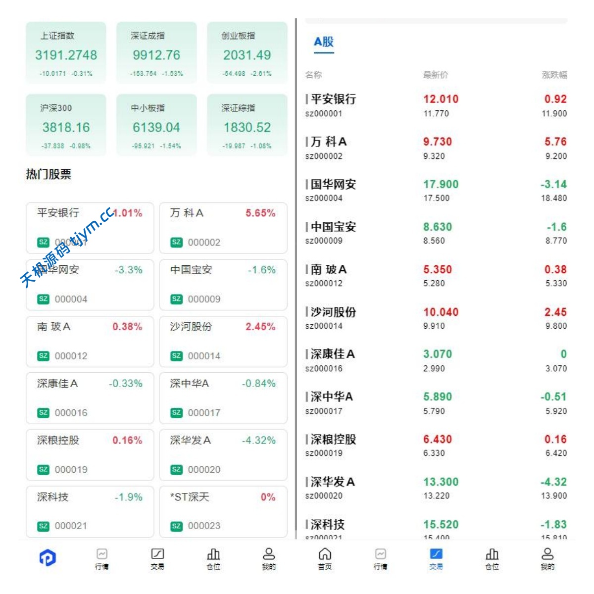 Java开发｜全功能A股股票交易系统｜支持新股申购与大宗交易
